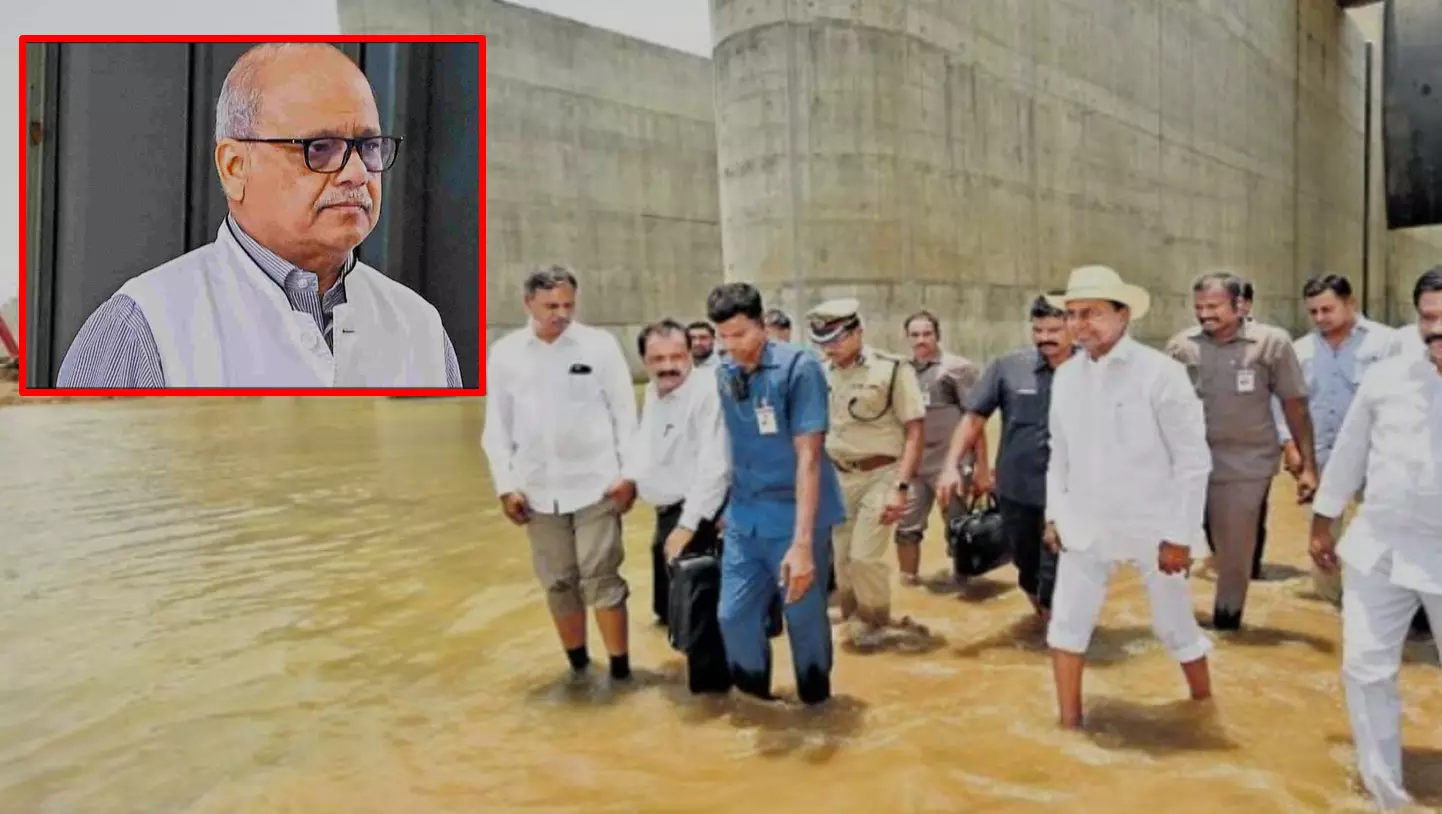 కేసీఆర్కు కాళేశ్వరం కమిషన్ నోటీసులు కేసీఆర్కు కాళేశ్వరం కమిషన్ నోటీసులు