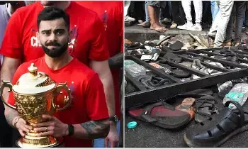 Bengaluru:మాటలు రావడం లేదు..కోహ్లీ, సచిన్ ఎమోషనల్