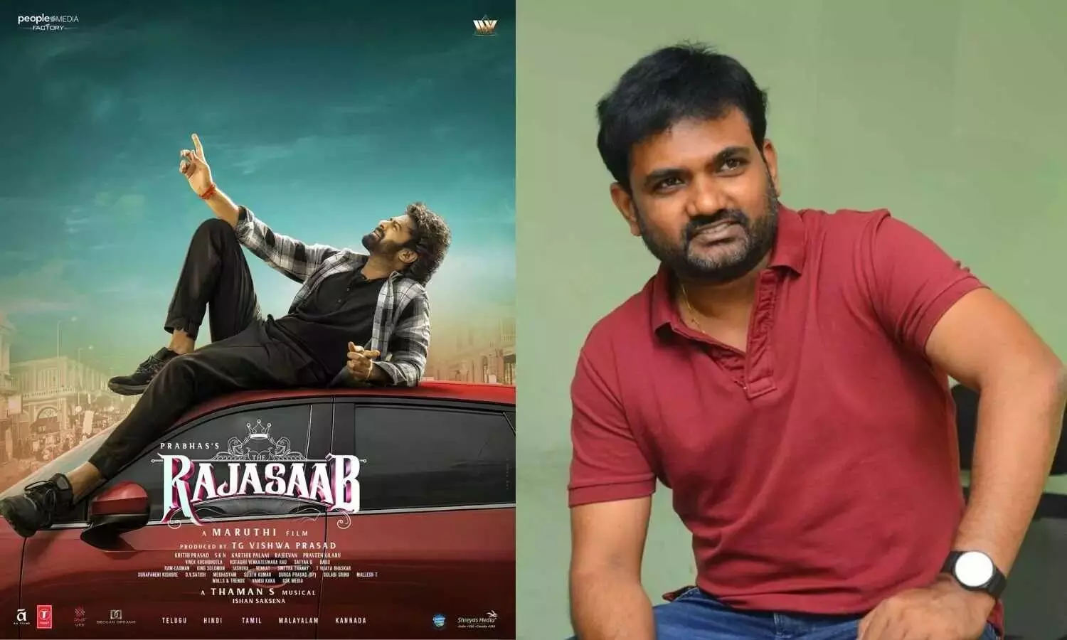 Raja Saab: నోరు జారిన మారుతి ..రాజాసాబ్ మూడున్నర గంటలా.? Raja Saab: నోరు జారిన మారుతి ..రాజాసాబ్ మూడున్నర గంటలా.?