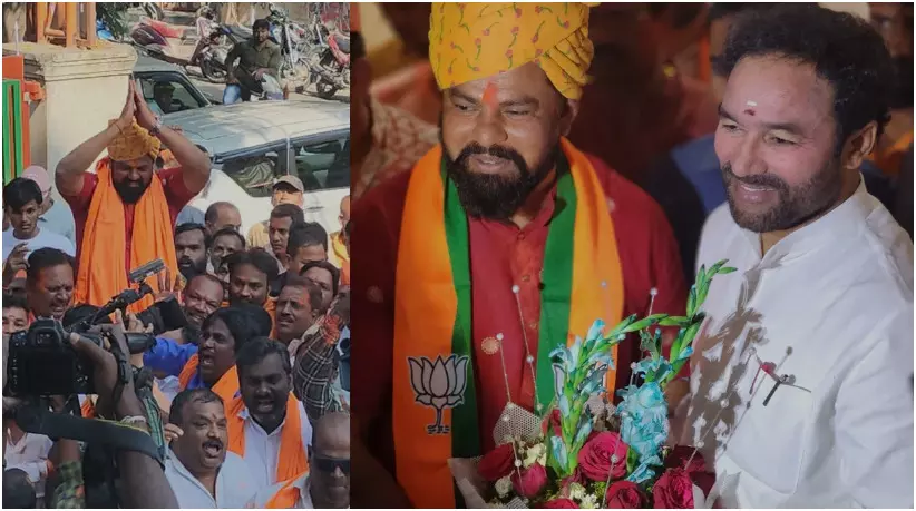 కిషన్రెడ్డికి రాజాసింగ్ సరికొత్త ప్రతిపాదన కిషన్రెడ్డికి రాజాసింగ్ సరికొత్త ప్రతిపాదన