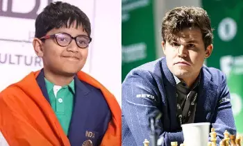 Aarith Kapil: ప్రపంచ నంబర్ వన్ కార్ల్ సన్ కే చెమటలు పట్టించాడు Aarith Kapil: ప్రపంచ నంబర్ వన్ కార్ల్ సన్ కే చెమటలు పట్టించాడు