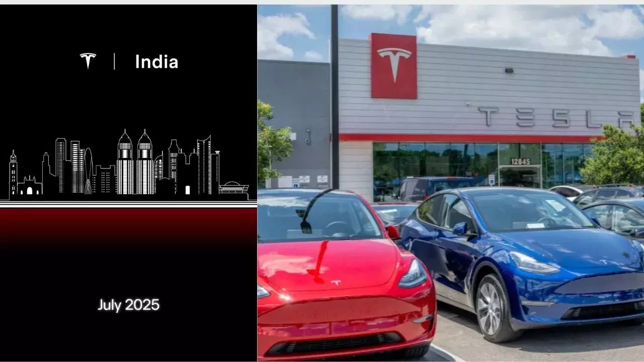 Tesla : ఎంట్రీ ముందు టీజర్ రిలీజ్ చేసిన టెస్లా.. లోగో అదుర్స్ Tesla : ఎంట్రీ ముందు టీజర్ రిలీజ్ చేసిన టెస్లా.. లోగో అదుర్స్
