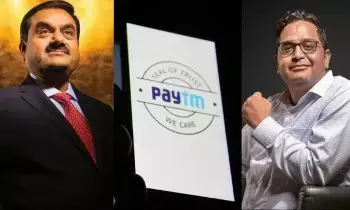 Paytm : పేటీఎం భారీ డీల్.. అదానీకి రూ.800 కోట్ల ప్రాజెక్ట్.. 5 ఏళ్లలో పూర్తి! Paytm : పేటీఎం భారీ డీల్.. అదానీకి రూ.800 కోట్ల ప్రాజెక్ట్.. 5 ఏళ్లలో పూర్తి!