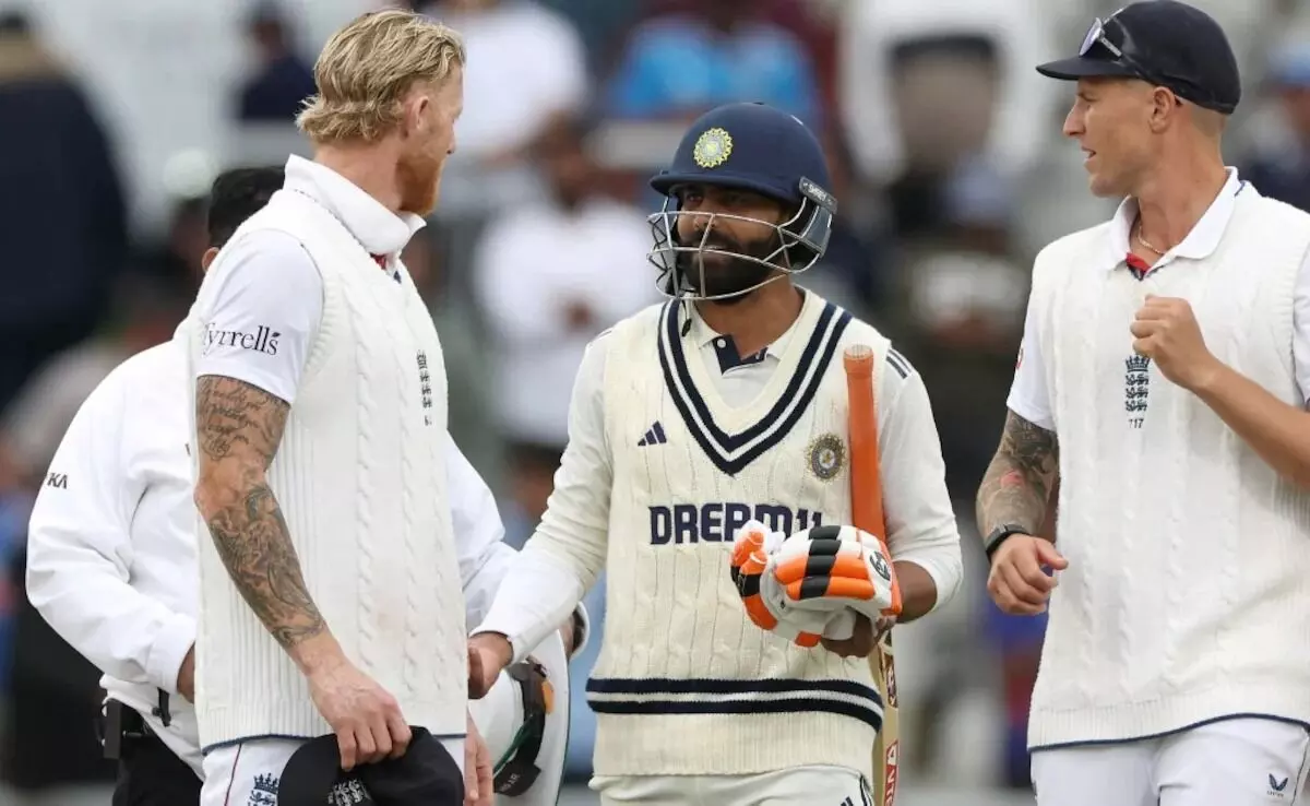 Draw in the Fourth Test: నాల్గో టెస్టులో డ్రాతో గట్టెక్కిన భారత్ Draw in the Fourth Test: నాల్గో టెస్టులో డ్రాతో గట్టెక్కిన భారత్