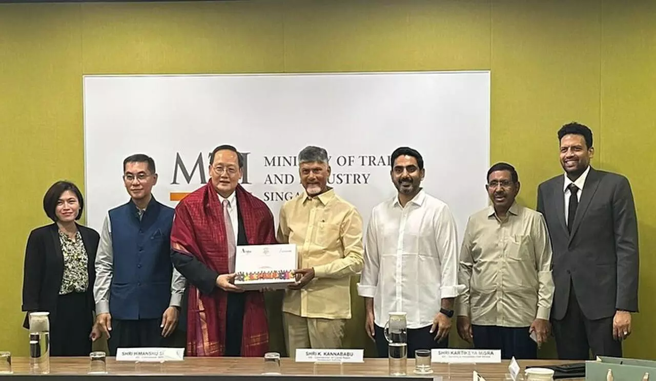 Capital Amaravati : అమరావతి అభివృద్ధిలో సింగపూర్ భాగస్వామిగా ఉంటుంది Capital Amaravati : అమరావతి అభివృద్ధిలో సింగపూర్ భాగస్వామిగా ఉంటుంది