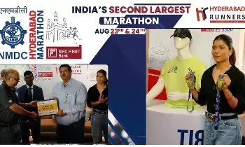 Hyderabad Marathon: హైదరాబాద్ లో 28 వేల మందితో మారథాన్
