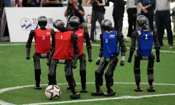 World Humanoid Robot Games: వరల్డ్ హ్యూమనాయిడ్ రోబోట్ గేమ్స్..ప్రాక్టీస్ చేసిన చైనా World Humanoid Robot Games: వరల్డ్ హ్యూమనాయిడ్ రోబోట్ గేమ్స్..ప్రాక్టీస్ చేసిన చైనా
