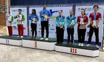 Asia Shooting Championship: ఆసియా షూటింగ్ ఛాంపియన్షిప్..అదరగొడుతోన్న భారత్ Asia Shooting Championship: ఆసియా షూటింగ్ ఛాంపియన్షిప్..అదరగొడుతోన్న భారత్