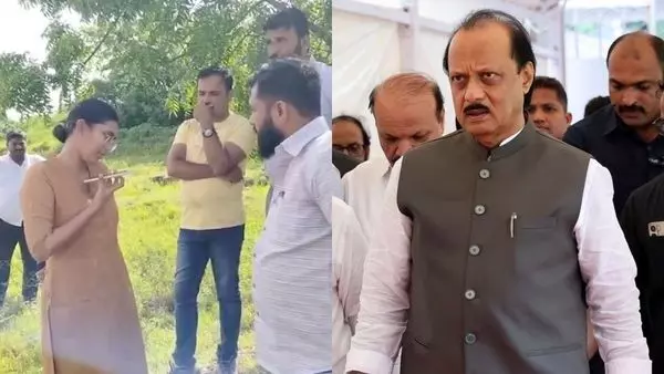Ajit Pawar in Heated Argument with Woman IPS Officer: మహిళా ఐపీఎస్ అధికారిణితో అజిత్ పవార్ తీవ్ర వాగ్వాదం: నీకెంత ధైర్యం? Ajit Pawar in Heated Argument with Woman IPS Officer: మహిళా ఐపీఎస్ అధికారిణితో అజిత్ పవార్ తీవ్ర వాగ్వాదం: నీకెంత ధైర్యం?