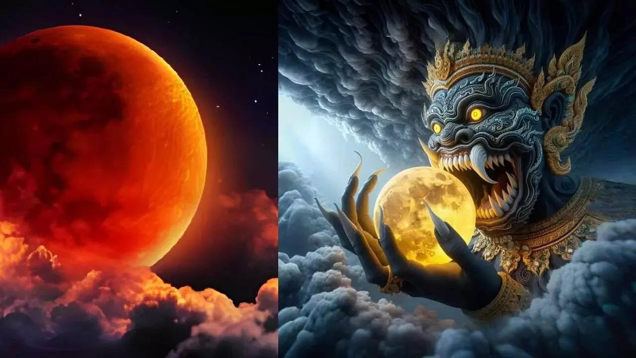 Rahu-Shadowed Lunar Eclipse: రాహుగ్రస్త చంద్రగ్రహణం: ఏ రాశుల వారికి శుభం, ఏ రాశుల వారికి అశుభం? Rahu-Shadowed Lunar Eclipse: రాహుగ్రస్త చంద్రగ్రహణం: ఏ రాశుల వారికి శుభం, ఏ రాశుల వారికి అశుభం?