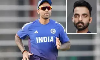 Rahanes Advice to Suryakumar Yadav: సూర్య.. కెప్టెన్సీపై కాకుండా బ్యాటింగ్పై దృష్టి పెట్టు.. రహానే సలహా Rahanes Advice to Suryakumar Yadav: సూర్య.. కెప్టెన్సీపై కాకుండా బ్యాటింగ్పై దృష్టి పెట్టు.. రహానే సలహా