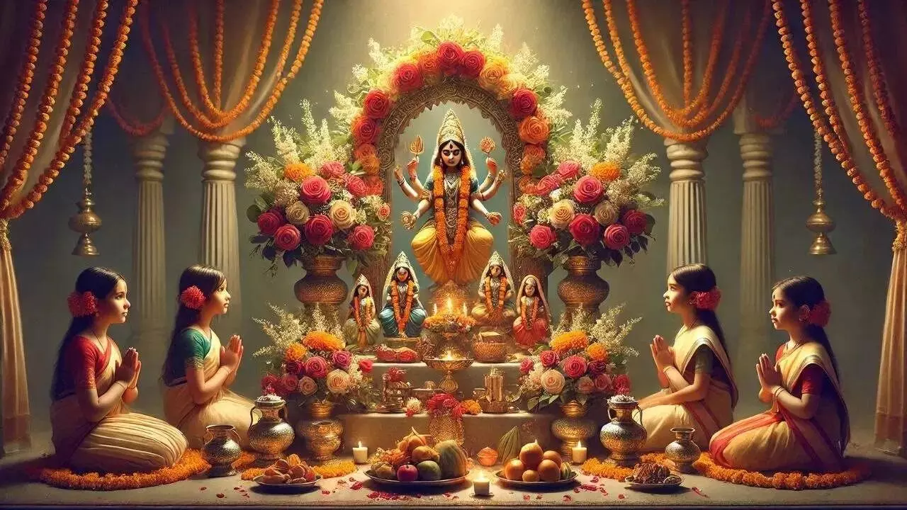Shukra Graha Shanti: శుక్ర గ్రహ శాంతి కోసం నవరాత్రులలో కన్యా పూజ.. Shukra Graha Shanti: శుక్ర గ్రహ శాంతి కోసం నవరాత్రులలో కన్యా పూజ..