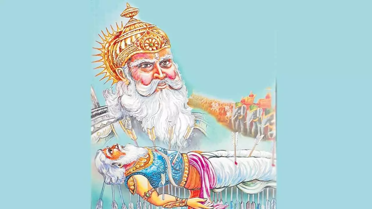 Devavrata Becoming Bhishma: దేవవ్రతుడు భీష్ముడిగా మారిన వృత్తాంతం ఏంటీ? Devavrata Becoming Bhishma: దేవవ్రతుడు భీష్ముడిగా మారిన వృత్తాంతం ఏంటీ?
