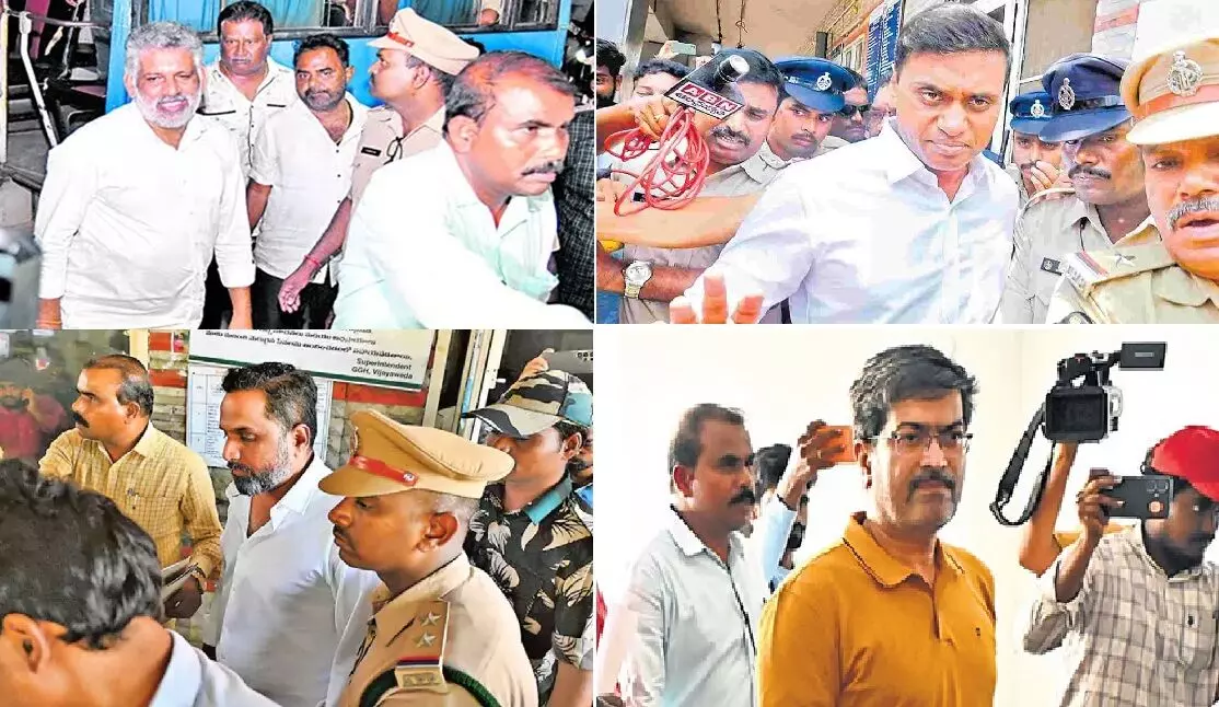 Court Order on Liquor Scam: మద్యం కుంభకోణంపై కోర్టు ఆదేశం: ప్రాంగణంలో వ్యాఖ్యలు చేయకూడదు Court Order on Liquor Scam: మద్యం కుంభకోణంపై కోర్టు ఆదేశం: ప్రాంగణంలో వ్యాఖ్యలు చేయకూడదు