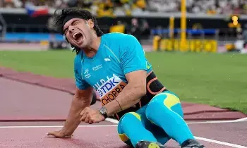 Neeraj Chopra: నిరాశ పరిచిన నీరజ్..8 వ ప్లేస్ తో సరి