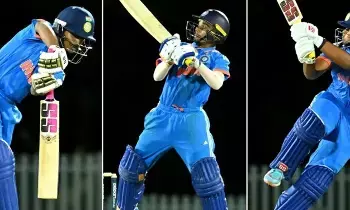 Indian Under-19 team Tour: చెలరేగిన అభిజ్ఞాన్.. బోణీ కొట్టిన ఇండియా Indian Under-19 team Tour: చెలరేగిన అభిజ్ఞాన్.. బోణీ కొట్టిన ఇండియా