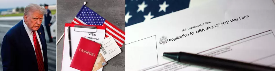 H-1B Visa: H-1B వీసా: కీలక రంగాలకు లక్ష డాలర్ల ఫీ నుంచి మినహాయింపు H-1B Visa: H-1B వీసా: కీలక రంగాలకు లక్ష డాలర్ల ఫీ నుంచి మినహాయింపు