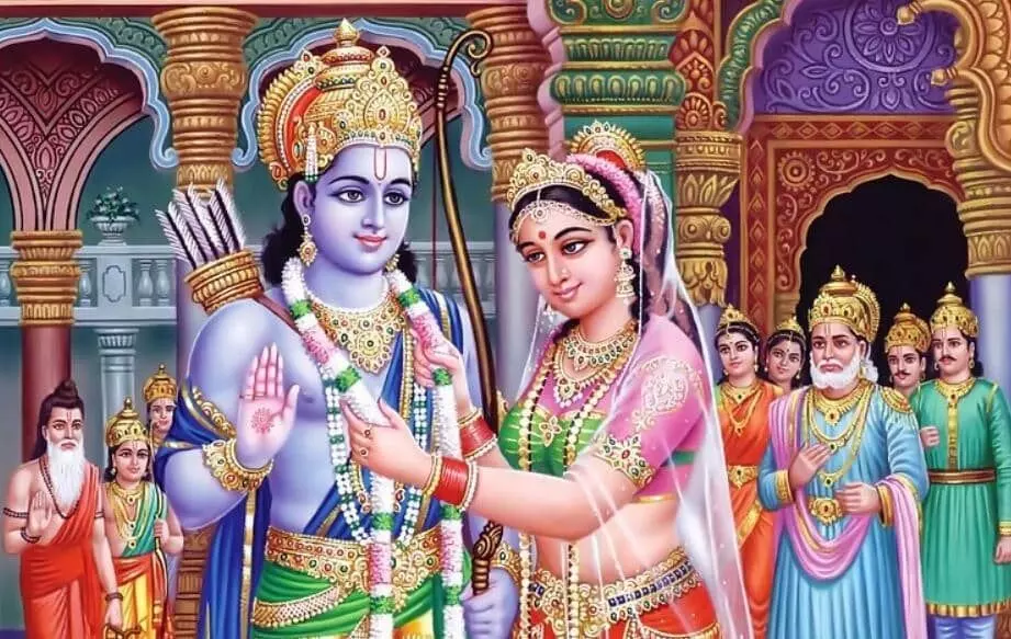 Ramas Marriage with Sita: సీతతో రాముడి పెళ్లి.. ఒకే ఒక్క షరతు ఏంటీ? Ramas Marriage with Sita: సీతతో రాముడి పెళ్లి.. ఒకే ఒక్క షరతు ఏంటీ?