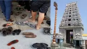 Footwear Goes Missing at the Temple: గుడి దగ్గర చెప్పులు పోతే మంచిదేనా? Footwear Goes Missing at the Temple: గుడి దగ్గర చెప్పులు పోతే మంచిదేనా?