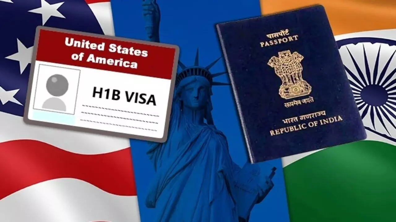 Key Changes to H-1B Visas by the US: H-1B వీసాలపై అమెరికా కీలక మార్పులు: ఫిబ్రవరి 2026లోపు కొత్త రుసుములు, నిబంధనలు అమల్లోకి Key Changes to H-1B Visas by the US: H-1B వీసాలపై అమెరికా కీలక మార్పులు: ఫిబ్రవరి 2026లోపు కొత్త రుసుములు, నిబంధనలు అమల్లోకి