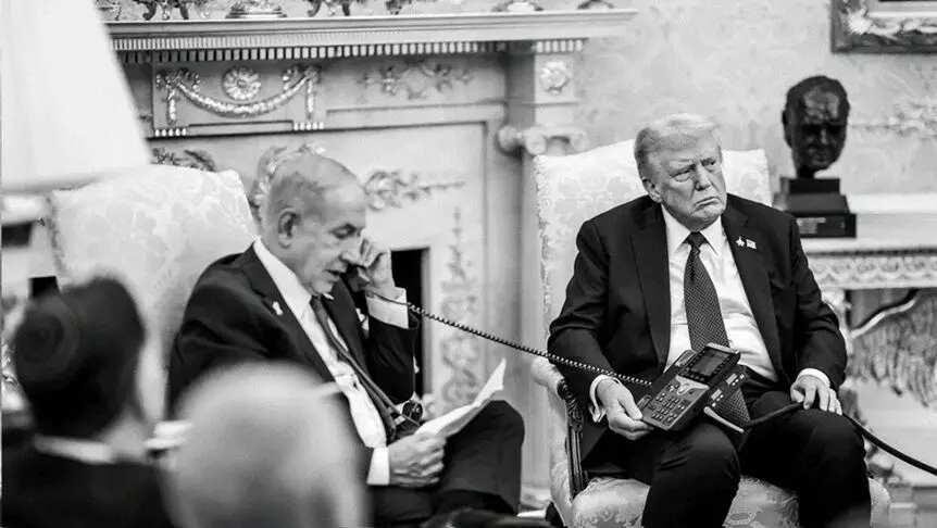 Trump Script: కతార్కు క్షమాపణ చెప్పిన నెతన్యాహు – ట్రంప్ స్క్రిప్ట్ అనుమానాలు Trump Script: కతార్కు క్షమాపణ చెప్పిన నెతన్యాహు – ట్రంప్ స్క్రిప్ట్ అనుమానాలు