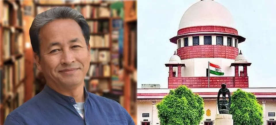 Supreme Court Responds to Sonam Wangchuk’s Arrest: సోనమ్ వాంగ్చుక్ అరెస్టు పై సుప్రీంకోర్టు స్పందన: కేంద్రానికి నోటీసులు, ఆమెకు సమాచారం ఎందుకు ఇవ్వలేదని ప్రశ్న Supreme Court Responds to Sonam Wangchuk’s Arrest: సోనమ్ వాంగ్చుక్ అరెస్టు పై సుప్రీంకోర్టు స్పందన: కేంద్రానికి నోటీసులు, ఆమెకు సమాచారం ఎందుకు ఇవ్వలేదని ప్రశ్న