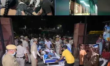 Tragic Fire in Jaipur SMS Hospital ICU:  జైపూర్ ఆసుపత్రి ఐసియులో భయానక అగ్నిప్రమాదం: 8 మంది మృతి.. బాధిత కుటుంబాలు సిబ్బందిపై ఆరోపణలు