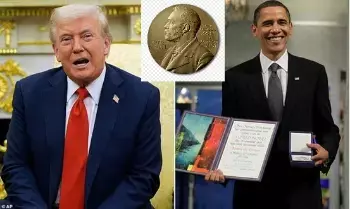 Trump’s Frustration: ట్రంప్ ఆవేదన: ఒబామా ఏమీ చేయకుండా నోబెల్ పొందాడు, నేను ఎనిమిది యుద్ధాలు ఆపాను కదా! Trump’s Frustration: ట్రంప్ ఆవేదన: ఒబామా ఏమీ చేయకుండా నోబెల్ పొందాడు, నేను ఎనిమిది యుద్ధాలు ఆపాను కదా!