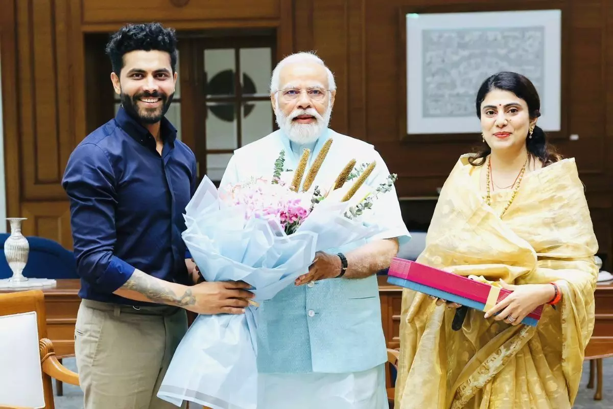 Jadeja’s Emotional Post: నిన్ను చూస్తే గర్వంగా ఉంది .. జడేజా ఎమోషనల్ పోస్ట్ Jadeja’s Emotional Post: నిన్ను చూస్తే గర్వంగా ఉంది .. జడేజా ఎమోషనల్ పోస్ట్