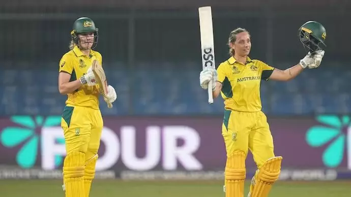 ICC Womens ODI World Cup 2025: ఆస్ట్రేలియా దూకుడు.. ఇంగ్లాండ్ చిత్తు! ICC Womens ODI World Cup 2025: ఆస్ట్రేలియా దూకుడు.. ఇంగ్లాండ్ చిత్తు!
