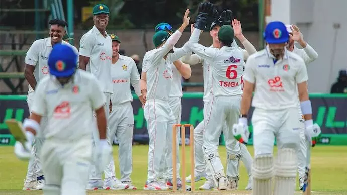 Zimbabwe Crush Afghanistan: ఆఫ్ఘనిస్తాన్ను చిత్తు చేసిన జింబాబ్వే! Zimbabwe Crush Afghanistan: ఆఫ్ఘనిస్తాన్ను చిత్తు చేసిన జింబాబ్వే!