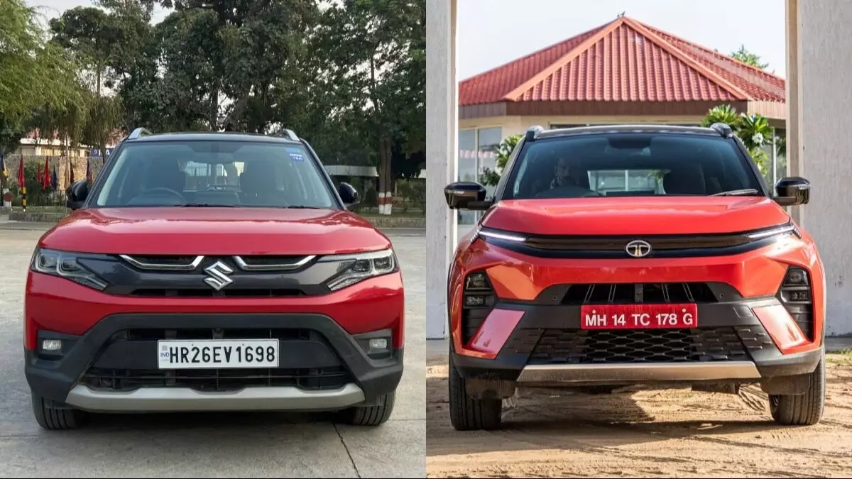 Maruti Brezza vs Tata Nexon : మారుతి బ్రెజా vs టాటా నెక్సాన్.. ఆఫీస్కు వెళ్లేవారికి ఏ ఎస్యూవీ బెస్ట్? Maruti Brezza vs Tata Nexon : మారుతి బ్రెజా vs టాటా నెక్సాన్.. ఆఫీస్కు వెళ్లేవారికి ఏ ఎస్యూవీ బెస్ట్?