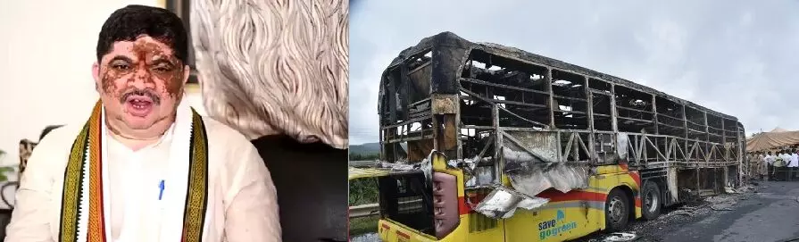 Minister Ponnam Prabhakar on Kurnool Bus Accident: కర్నూలు బస్సు ప్రమాదంపై సమగ్ర విచారణ: మంత్రి పొన్నం ప్రభాకర్ Minister Ponnam Prabhakar on Kurnool Bus Accident: కర్నూలు బస్సు ప్రమాదంపై సమగ్ర విచారణ: మంత్రి పొన్నం ప్రభాకర్