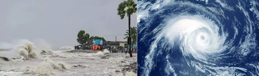 Cyclone Montha: మొంథా తుపాను: బలపడుతున్న వాయుగుండం.. తీరాన్ని దాటే అవకాశం Cyclone Montha: మొంథా తుపాను: బలపడుతున్న వాయుగుండం.. తీరాన్ని దాటే అవకాశం