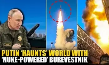 World’s First Nuclear-Powered Cruise Missile Test Successful: ప్రపంచంలో మొదటి అణు శక్తి క్రూయిజ్ క్షిపణి పరీక్ష విజయవంతం.. ఏ రక్షణ వ్యవస్థ కూడా ఆపలేదంటూ పుతిన్ సంచలన ప్రకటన! World’s First Nuclear-Powered Cruise Missile Test Successful: ప్రపంచంలో మొదటి అణు శక్తి క్రూయిజ్ క్షిపణి పరీక్ష విజయవంతం.. ఏ రక్షణ వ్యవస్థ కూడా ఆపలేదంటూ పుతిన్ సంచలన ప్రకటన!