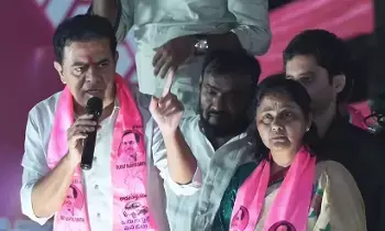 KTR:  కేటీఆర్: హస్తం పార్టీ డిపాజిట్ కోల్పోతేనే 6 గ్యారంటీల అమలు