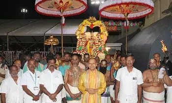 Kaishika Dwadashi Asthanam: శ్రీవారి ఆలయంలో వైభవంగా కైశిక ద్వాదశి ఆస్థానం Kaishika Dwadashi Asthanam: శ్రీవారి ఆలయంలో వైభవంగా కైశిక ద్వాదశి ఆస్థానం