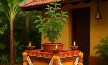 Light a Lamp Near the Tulsi Plant in the Evening: సాయంత్రం తులసి వద్ద దీపం వెలిగిస్తే ఏమవుతుందో తెలుసా..? Light a Lamp Near the Tulsi Plant in the Evening: సాయంత్రం తులసి వద్ద దీపం వెలిగిస్తే ఏమవుతుందో తెలుసా..?
