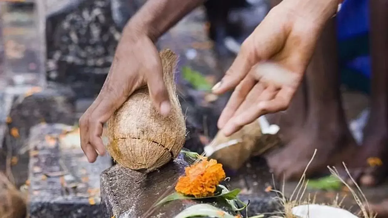 Coconuts Are Broken in Temples and During Auspicious Ceremonies: గుడి లేదా శుభకార్యాల్లో కొబ్బరికాయ ఎందుకు కొడతారో తెలుసా..? Coconuts Are Broken in Temples and During Auspicious Ceremonies: గుడి లేదా శుభకార్యాల్లో కొబ్బరికాయ ఎందుకు కొడతారో తెలుసా..?