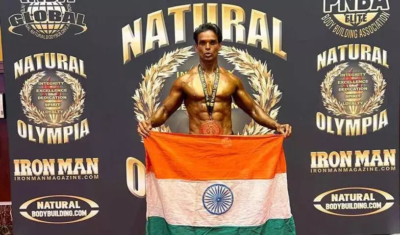 Mr. Olympia: మిస్టర్ ఒలింపియాలో కరుణ్ణపన్ వెంకటేషన్కు కాంస్యం Mr. Olympia: మిస్టర్ ఒలింపియాలో కరుణ్ణపన్ వెంకటేషన్కు కాంస్యం