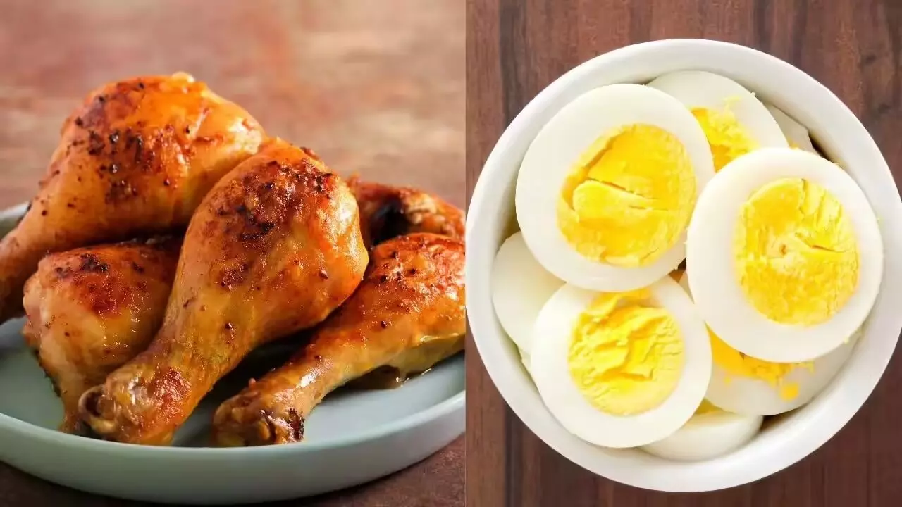 Chicken vs Egg: చికెన్ వర్సెస్ ఎగ్: బరువు తగ్గడానికి ఏది బెస్ట్..? Chicken vs Egg: చికెన్ వర్సెస్ ఎగ్: బరువు తగ్గడానికి ఏది బెస్ట్..?