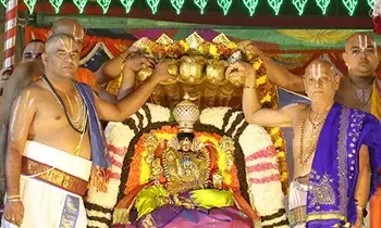 Lord Vasudeva on the Chinnasesha Vahana: చిన్నశేష వాహనంపై పరమ వాసుదేవుడు
