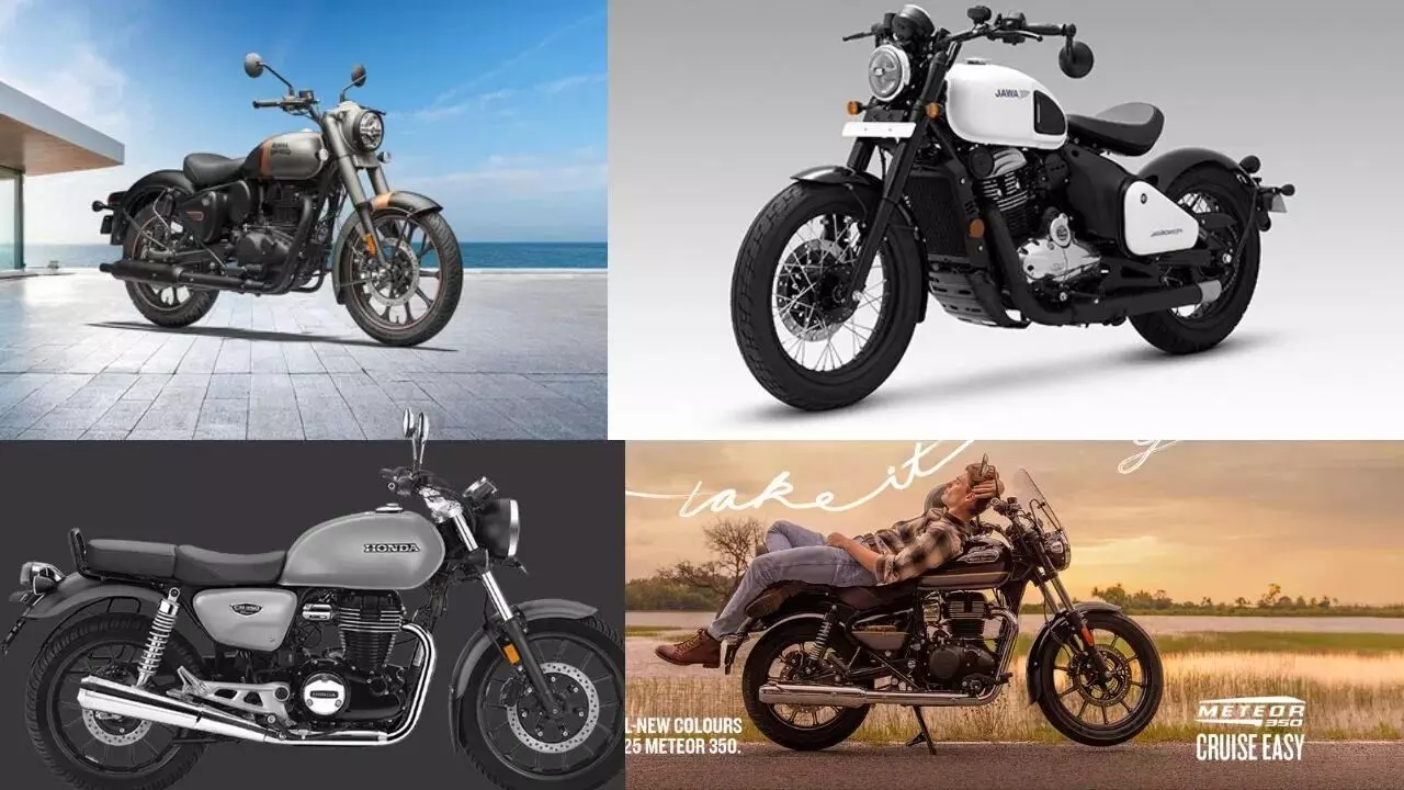 Cruiser Bikes : రాయల్ లుక్, అదిరిపోయే ట్యాంక్ డిజైన్.. రూ.3లక్షల లోపు లభించే 5 క్రూయిజర్ బైక్స్ ఇవే Cruiser Bikes : రాయల్ లుక్, అదిరిపోయే ట్యాంక్ డిజైన్.. రూ.3లక్షల లోపు లభించే 5 క్రూయిజర్ బైక్స్ ఇవే