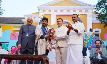 Balakrishna Receives a Rare Honor: గోవాలో బాలకృష్ణకు అరుదైన గౌరవం.. Balakrishna Receives a Rare Honor: గోవాలో బాలకృష్ణకు అరుదైన గౌరవం..