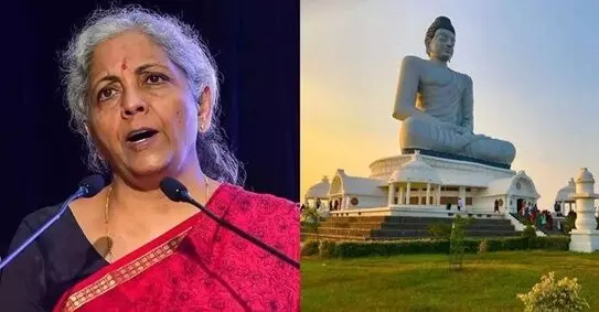 Nirmala Sitharaman: అమరావతి నిర్మాణంలో రైతుల త్యాగం అపారమైందని నిర్మలా సీతారామన్ వ్యాఖ్య Nirmala Sitharaman: అమరావతి నిర్మాణంలో రైతుల త్యాగం అపారమైందని నిర్మలా సీతారామన్ వ్యాఖ్య