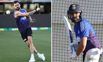 Team India Sweats It Out in Intense Practice Session: జోరుగా టీమిండియా ప్రాక్టీస్ Team India Sweats It Out in Intense Practice Session: జోరుగా టీమిండియా ప్రాక్టీస్