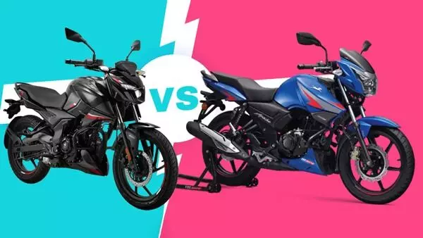 Pulsar N160 vs Apache RTR160: పల్సర్ vs అపాచే..తక్కువ ధరలో ఎక్కువ మైలేజ్ ఇచ్చే స్ట్రీట్ ఫైటర్ ఏదో తెలుసా? Pulsar N160 vs Apache RTR160: పల్సర్ vs అపాచే..తక్కువ ధరలో ఎక్కువ మైలేజ్ ఇచ్చే స్ట్రీట్ ఫైటర్ ఏదో తెలుసా?