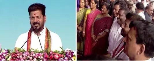 Revanth Reddy Government : తెలంగాణ పేదలకు రేవంత్ సర్కార్ గొప్ప ఊరట: “సన్నబియ్యం పంపిణీతో ఆకలి సమస్యను అధిగమిస్తున్నాం” – సీఎం ప్రకటన Revanth Reddy Government : తెలంగాణ పేదలకు రేవంత్ సర్కార్ గొప్ప ఊరట: “సన్నబియ్యం పంపిణీతో ఆకలి సమస్యను అధిగమిస్తున్నాం” – సీఎం ప్రకటన