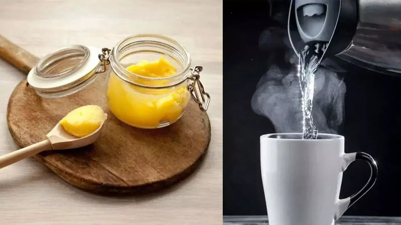 Drinking Warm Water Mixed with Ghee: అద్భుత ఔషధం: గోరువెచ్చని నీటిలో నెయ్యి కలిపి తాగితే ఎన్ని ప్రయోజనాలో తెలుసా? Drinking Warm Water Mixed with Ghee: అద్భుత ఔషధం: గోరువెచ్చని నీటిలో నెయ్యి కలిపి తాగితే ఎన్ని ప్రయోజనాలో తెలుసా?