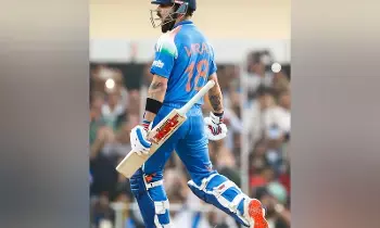 King Kohli’s Six-Hitting Tsunami: కింగ్ కోహ్లీ సిక్సర్ల సునామీ... రికార్డును తిరగరాసిన విరాట్ King Kohli’s Six-Hitting Tsunami: కింగ్ కోహ్లీ సిక్సర్ల సునామీ... రికార్డును తిరగరాసిన విరాట్